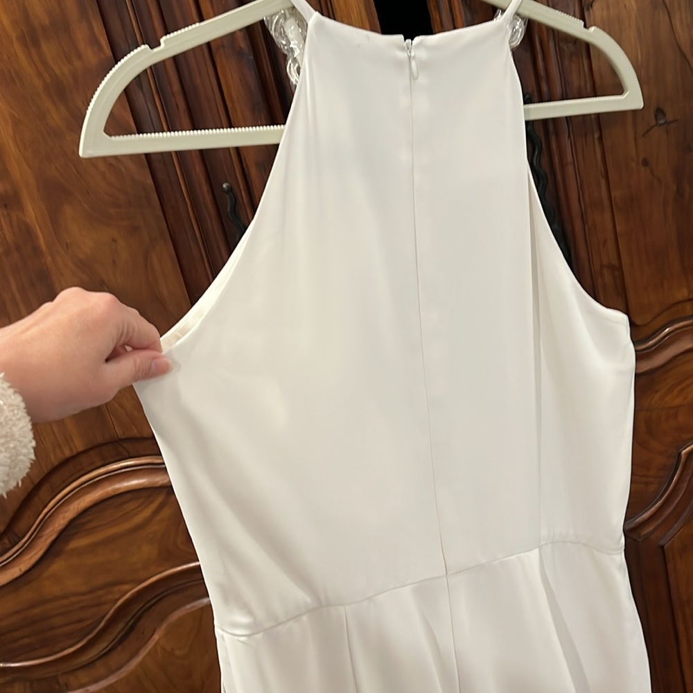 Ralph Lauren Ivory embellished strap jumpsuit NWT - Picture 7 of 15